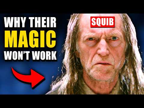 Where Do SQUIBS Come From? Why Aren't They Magical? - Harry Potter Theory