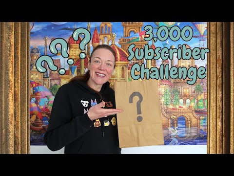 3,000 Subscribers!! Mystery Jigsaw Puzzle Challenge