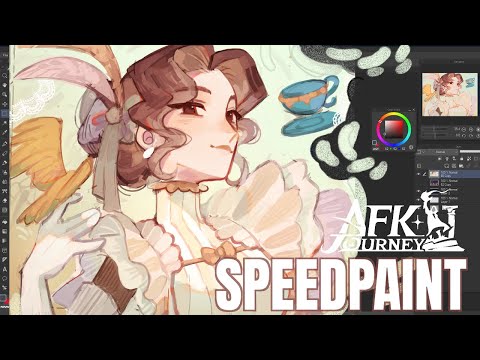 i love strong women | SPEEDPAINT Vala from AFK journey