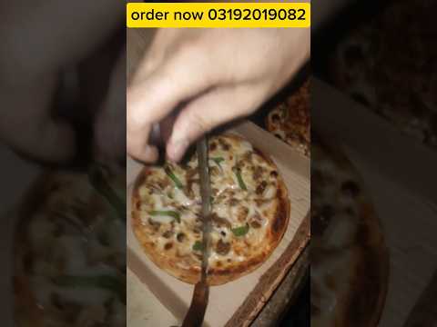 tandoori pizza medium 300 ONLY #pizza #viral #karachi #tandoori #shorts #short #shortsvideo #feed