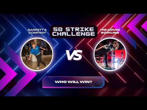 50 STRIKE CHALLENGE! | House Bowling Challenge | Garrett, Justin, & Matt