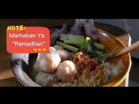 The Art of Bakso (meatball) for breaking the Fast of Ramadhan overseas