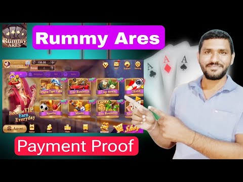 Rummy Ares App Real or Fake !! New Rummy Ares Payment Proof !! Rummy Ares App