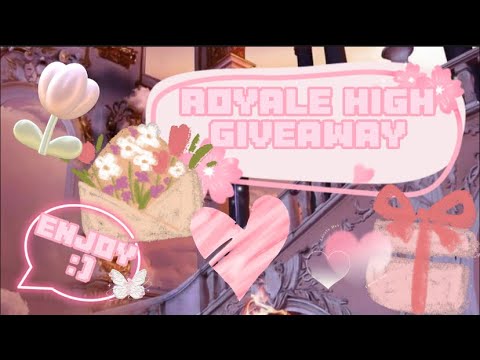 🌷ROYALE HIGH GIVEAWAY🌷 »CLOSED«