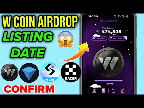 W COIN AIRDROP LISTING DATE | W COIN AIRDROP WITHDRAWAL | W COIN AIRDROP TOKEN WITHDRAWAL KAISE KARE