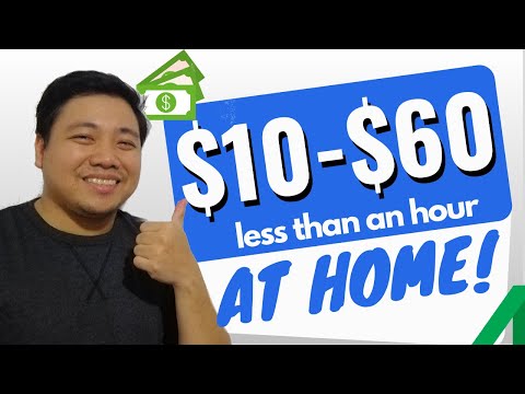 $10/20mins Work from Home for Beginners -  Online Jobs at home Philippines