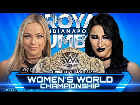 WWE 2K24 | Liv Morgan VS Rhea Ripley - Women's World Championship | Royal Rumble