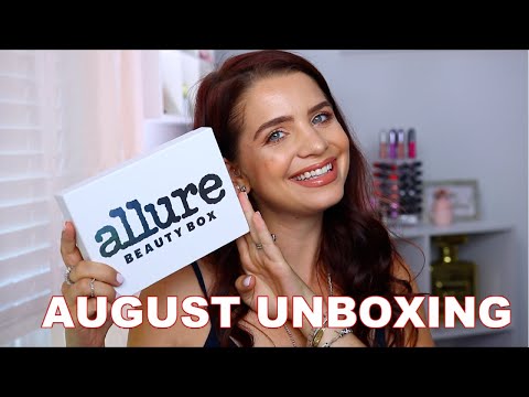 AUGUST ALLURE BEAUTY BOX UNBOXING 2020