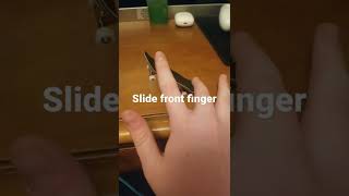 how to ollie on a fingerboard #fingerboard #tutorial