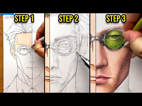 Drawing NANAMI KENTO Anime X Realistic - Real Time Video