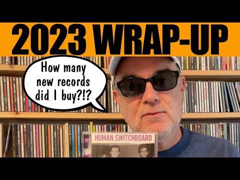 How Many Records Did I Buy Last Year? 2023 Wrap-up // Record Collection