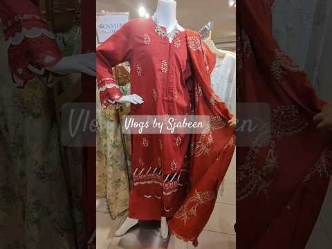 Beautiful dress by Junaid Jamshed J. @vlogsbysjabeen6603 #vlogsbysjabeen #sjabeen #dress #fashion