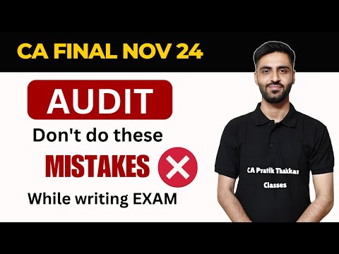 CA Final Audit Last Message