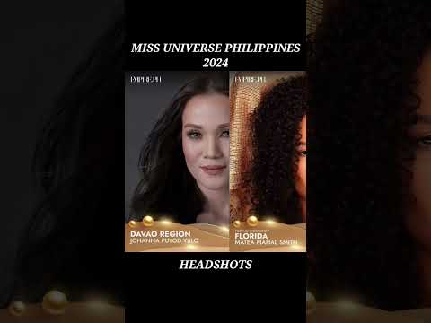 Miss Universe Philippines 2024 Official Headshots #missuniversephilippines2024 #missuniverse2024