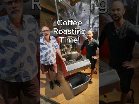 Specialty Coffee Roasting a Tanzania Peaberry PLUS Zanzibar, by Foxen Coffee!