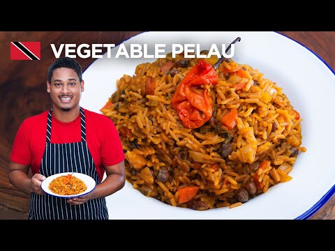 Flavorful Vegetable Pelau Recipe by Chef Shaun 🇹🇹 Foodie Nation