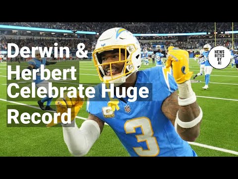 Derwin James Reacts Wholesomely to Herbert Breaking Manning's Record