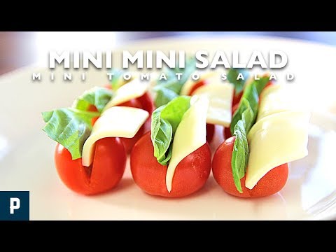 How to make a mini tomato mini salad