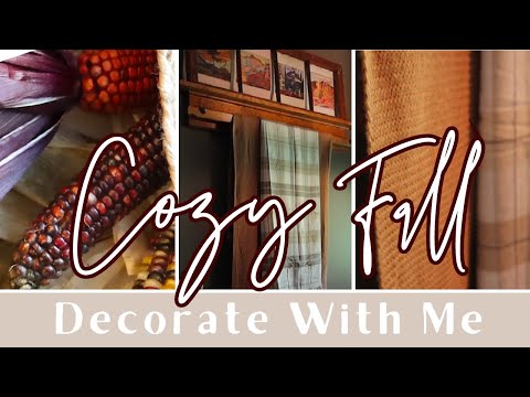 🍂 AUTUMN Decorate With Me | Cozy Autumn Entryway Decor | Fall Decorating Ideas 🍁