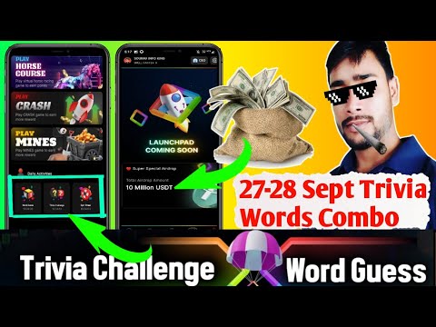 27 Sept BLove Trivia challenge & Words Guess combo | blove dapp trivia | blove dapp word combo