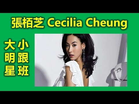 新加坡人最喜歡的香港明星張栢芝 Cecilia Cheung 個人資料（谢霆锋,Lucas谢振轩,Quintus谢振南,陈晓东,星愿,河东狮吼,明星大偵探,我是歌手,小明星大跟班）