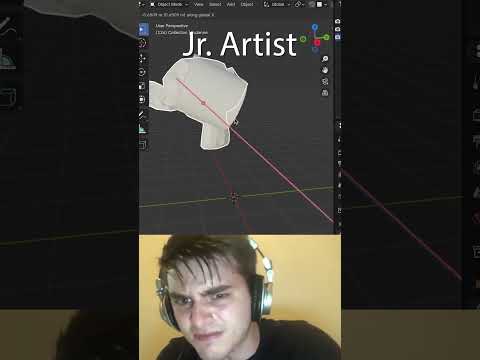 Jr vs Sr Artist:  Copy Rotation #blendertutorial #blender #blendercommunity #blender3d #b3d