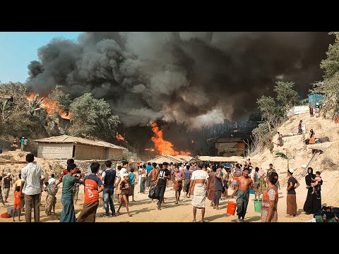 Bangladesh - Fire in the camp