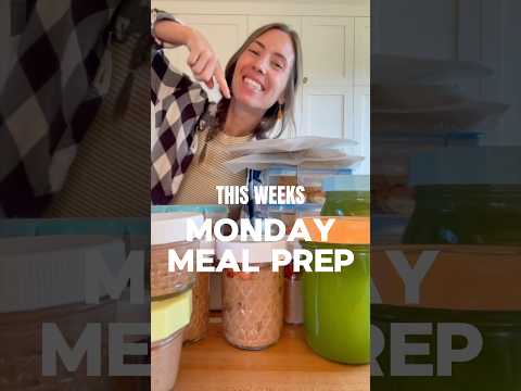 MONDAY MEAL PREP | High Protein Breakfast and Snacks for Big Families