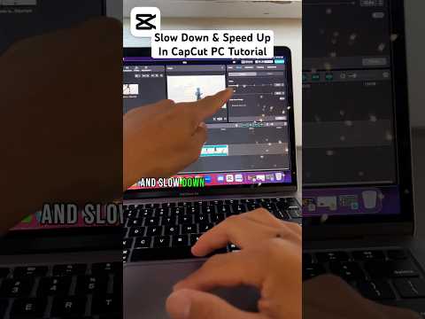 How to Slow Down and Speed Up in CapCut PC Tutorial