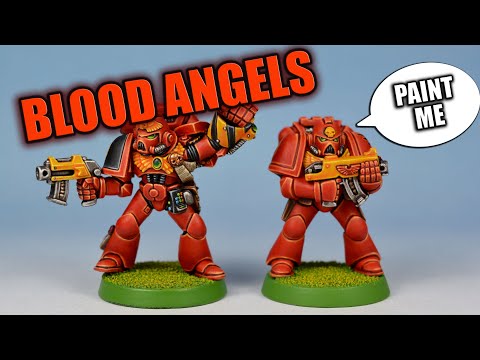 'Eavy Metal Blood Angels -  Painting Tutorial