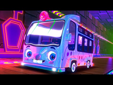 Wheels On The Bus - Halloween Song & More Cartoon Videos