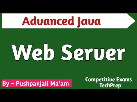 Lec - 1.7 Web Server in Advanced Java in Hindi