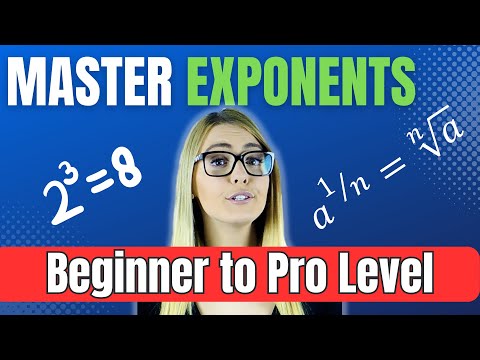 Simplifying Exponents - Laws of Exponents - Basic Math.