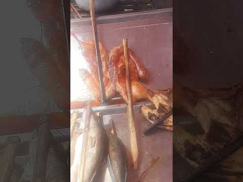 street food fish and frogs #short #shorts