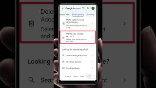 How To Delete Google Account | Gmail Account Delete Kaise Kare 🤔 #shorts