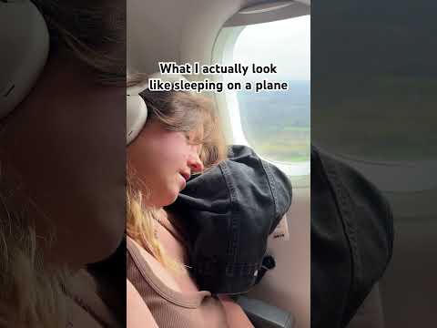 What I Think I Look Like Sleeping On a Plane Vs What I Actually Look Like Sleeping On a Plane