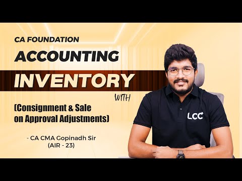 📚 Ace Inventory Adjustments in CA Foundation! 🎯✨ || BY CA CMA GOPINADH SIR(AIR 23)