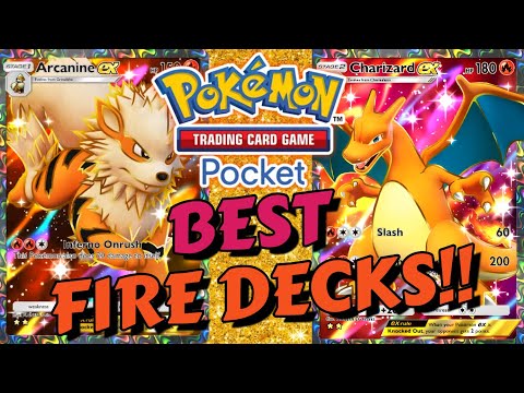 Best Fire Decks: Which one will You use? | Pokémon TCG Pocket