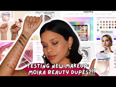 Now MOIRA, how did you manage to DUPE that??…Urban decay & rare beauty! Try on, haul, review, viral