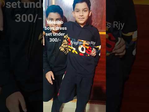 #meesho #boys #dress #set #under #300 #unboxing #review #video #new #trending #song @VegfoodiesJ