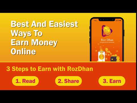 RozDhan 3 steps to earn