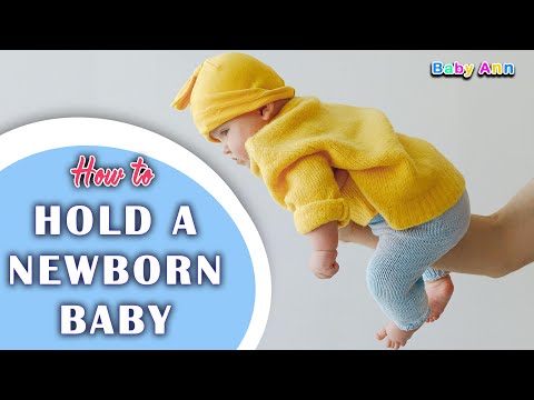 How to Hold a Newborn Baby || How to Carry Infant || Newborn Holding Tips || Baby Holding Techniques