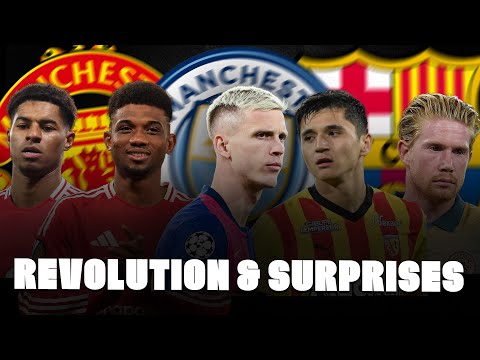 🚨 UNITED TWO IN, FOUR OUT! RASHY SAYS NO! PEP SURPRISE! OLMO DECISION…