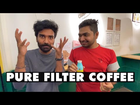 BEST PURE FILTER COFFEE☕️ IN HUBLI | COFFEE MAKER | COTHAS COFFEE | COLD COFFEE MILKSHAKES NIPPATTU🔥