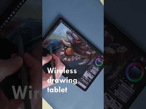 My Galaxy Tab S9FE as a wireless drawing tablet for PC