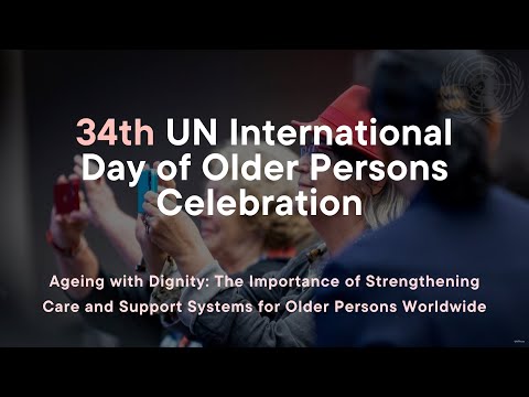 Join us for the 2024 United Nations International Day of Older Persons - UNIDOP Video Teaser