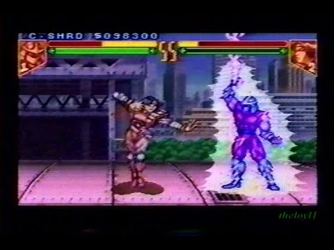 TMNT: Tournament Fighters - (C. Shredder) Final Boss Battle vs. Karai & finale.