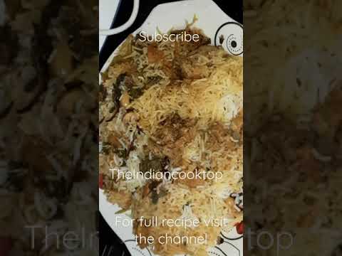 very delicious chicken dhum biryani by using pressurecooker in a very easy method||theIndianCooktop