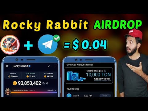 ROCKY RABBIT BIG AIRDROP IS HERE DONT MISS | Rocky Rabbit Listing Date | Rocky Rabbit Withdrawal