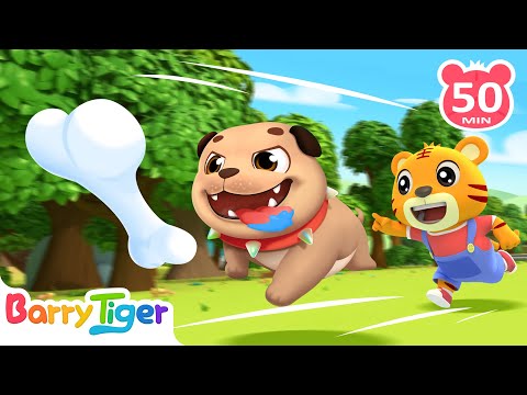 一只哈巴狗🐶｜大合集📚｜經典熱門兒歌🎶｜Kids Song🎵｜動畫✨｜童謠｜貝樂虎中文｜Nursery Rhymes